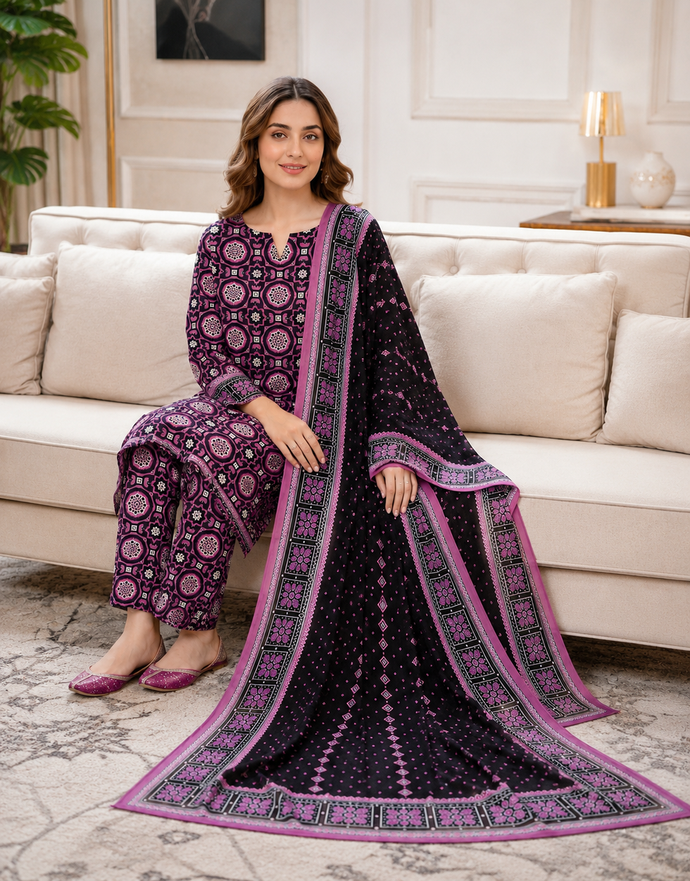 Swiss lawn prient 3 pic - A003