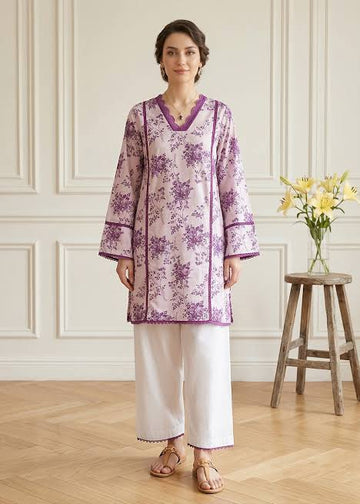 Swiss Lawn Embroidery Suit - A001